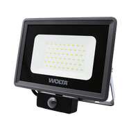 Светодиодный прожектор WOLTA WFL-50W/06S 50Вт 5700K IP65 4500лм с датчиком арт. 4260708174670