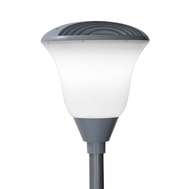 Светильник Galad 80вт Тюльпан LED-80-СПШ/Т60 (5600/750/RAL7040/E/0/GEN2) для садового и паркового освещения