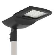 Светодиодный светильник Вартон Tornado Road 120 Вт консольный RAL9005 черный