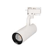 Белый трековый светильник Arlight LGD-GELIOS-4TR-R67-20W (WH, 20-60 deg, 230V)