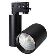 Черный трековый светильник LGD-SHOP-4TR-R100-40W Day4000 (BK, 24 deg) (Arlight, IP20 Металл, 5 лет) арт.026282