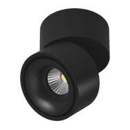 LED светильник SWG точечный потолочный накладной круглый черный DesignLed RT-MJ-2080-B-8-WW