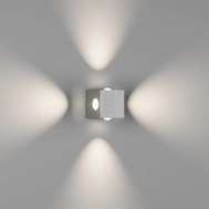 Светильник LED настенный SWG накладной GW KVAD 92 серебро GW-9092-4-SL