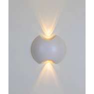 Декоративный светодиодный светильник SWG накладной JY BRAND, Белый, 2*3Вт, 3000K, IP54, LWA0121A-WH-WW