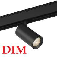LED светильник трековый SWG для низковольтного трека SY 20W Черный SY-DIM-601202-BL-20