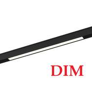 LED светильник диммируемый трековый SWG для низковольтного трека SY 24W Черный SY-DIM-601213-BL-36