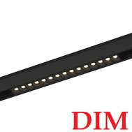 Диммируемый светильник светодиодный трековый SWG для низковольтного трека черный SY 25W SY-DIM-601223-BL-25