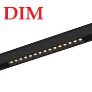 Диммируемый светильник LED трековый SWG для низковольтного трека черный SY 30W Черный SY-DIM-601225-BL-30