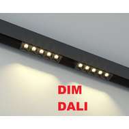 Светильник диммируемый LED трековый для магнитного шинопровода FALDI Mag.Line.Focus.34 x10 DIM DALI