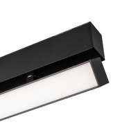 LED светильник черный трековый поворотный 18вт на магнитный шинопровод Arlight MAG-FLAT-FOLD-45-S605-18W Day4000 (BK, 100 deg, 24V) (ARL, IP20 Металл, 3 года)