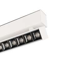Светильник трековый белый LED поворотный с линзой 12вт магнитный Arlight MAG-LASER-FOLD-45-S320-12W Day4000 (WH, 15 deg, 24V) (ARL, IP20 Металл, 3 года)