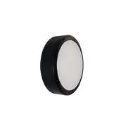 Светильник круглый LED 15вт черный для объектов ЖКХ накладной пылевлагозащищенный IP65 АРДАТОВ ДБО85-16-101 Tablette 840