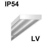 LED светильник для слаботочных сетей Geniled ЛПО 1200х180 60Вт 12В (24, 36) 5000К IP54 Микропризма