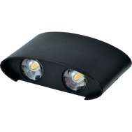 LED светильник черный 4вт для фасадной подсветки 3000К Navigator IP54 NOF-D-W-038-01 (штрихкод 80568)