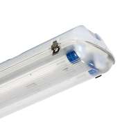 Светильник светодиодный промышленный Ардатов Ip65 ДСП44-2х22-003 Flagman LED (рассеиватель из прозрачного трудногорючего поликарбоната) без лампы