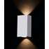 Настенный LED светильник 6вт двусторонний архитектурный белый MAYTONI Times Square O581WL-L6W 160x90x55мм