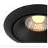 Встраиваемый точечный светильник даунлайт 3000К черный круглый 9вт Maytoni Yin DL031-2-L8B 4251110085494