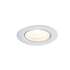 Встраиваемый круглый светильник точечный с поворотным LED-модулем белый 9вт 3000К Maytoni Phill DL013-6-L9W (4251110048383)