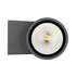 Настенный светодиодный светильник для фасадной подсветки IP54 Arlight LGD-FORMA-WALL-R90-12W Warm3000 GR 44 deg ref.029976