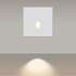 Влагозащищенный акцентный декоративный светильник встраиваемый в стену квадрат IP65 Arlight LT-GAP-S70x70-3W Warm3000 WH 30 deg 025738