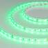 Светодиодная лента герметичная зеленого цвета Arlight RTW 2-5000SE 24V Green 2x 5060 300 LED LUX 14.4 Вт/м IP65 арт.016505