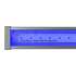 Архитектурный светодиодный светильник линейный монохром 20вт IP67 ПРОМЛЕД Барокко 20 1000мм Синий Прозрачный