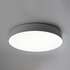 Накладной светодиодный потолочный светильник Feron AL6200 “Simple matte” тарелка 165W 3000К-6500K черный 48068