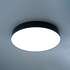 Управляемый светодиодный светильник с пультом ДУ Feron AL6200 “Simple matte” тарелка 80W 3000К-6500K черный 48067