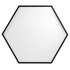 Светильник ЭРА Geometria SPO-122 40K-066 Hexagon 66Вт 4000К 4800Лм (драйвер внутри)
