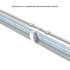 Линейный промышленный светильник светодиодный Айсберг v2.0-30 ЭКО Л 600мм прозрачный