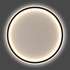 Светильник круглый накладной потолочный AL5800 RING тарелка 80W 3000К-6500K с черным кантом (Арт.41557)